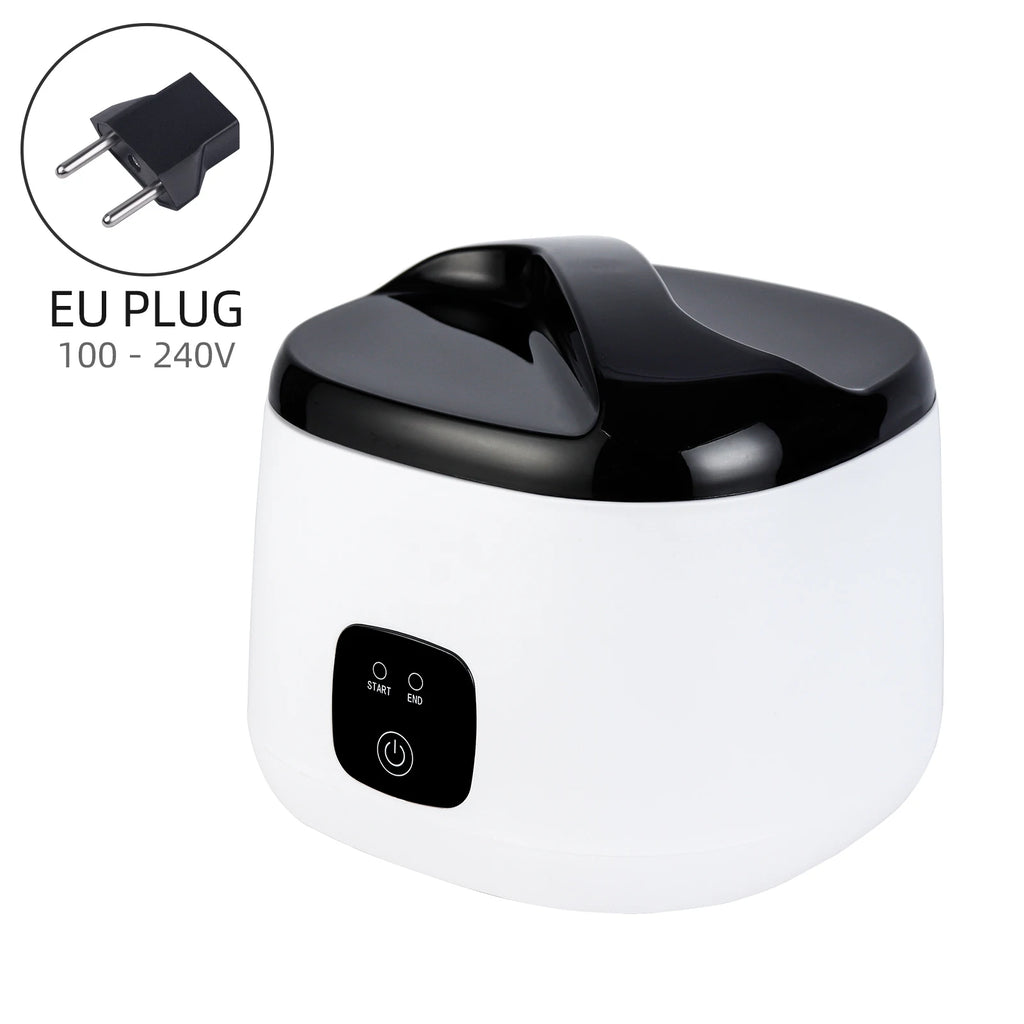 Electric Nail Soaking Bowl with Five-Finger Liner, Listed 36W Power, One-Button Control and Two-Hour Shut-Off, US, EU, UK or AU 100–240V Options