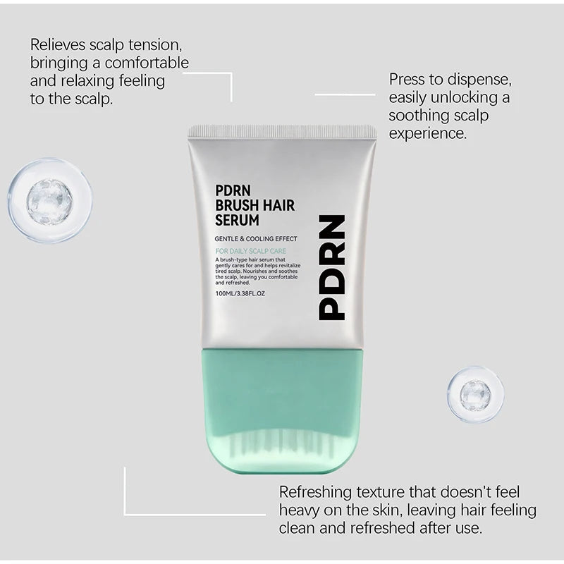 PDRN Reedle Shot Hair Serum, Listed 100ml Hair Care Essence with A, B, C and D Options for Daily Scalp Care and At-Home Grooming Routines