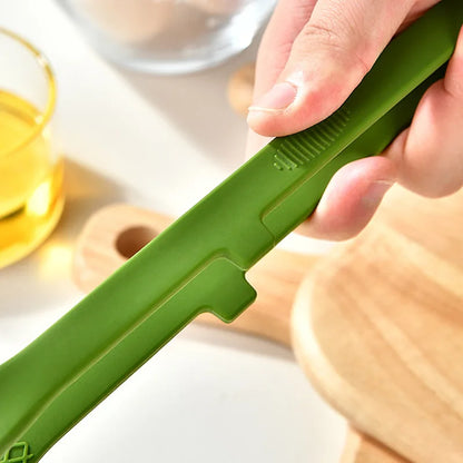 Silicone Kitchen Tongs with Wide-Tooth Grip and Extended Handle, Listed 26.5cm Serving Clip for Bread, Toast, Salad and Noodles with Color or 6PCS Options
