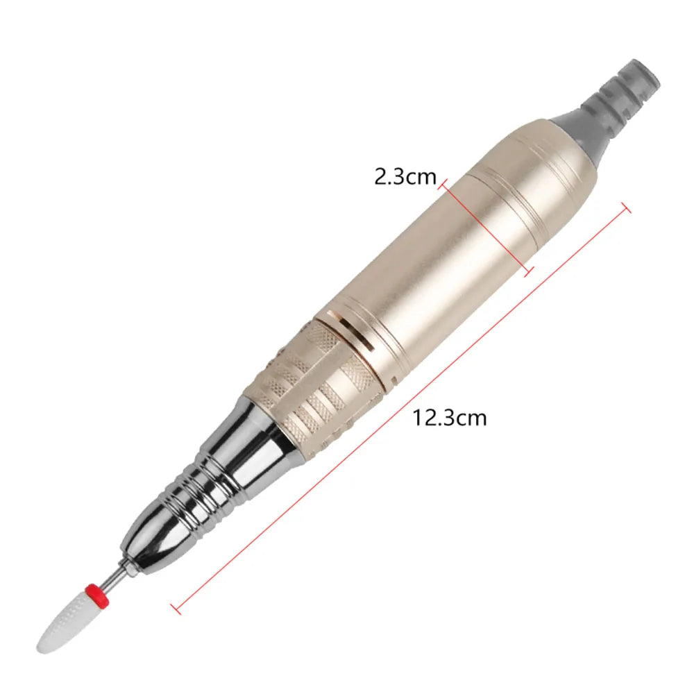 Digital Display Nail Drill JMD-108 with Listed 35,000 RPM and 30W Power, Speed Memory, Forward Reverse Control and 2.35mm Bit Size, EU 220–240V Options