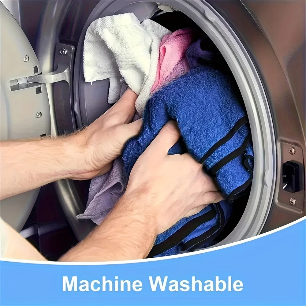 Auto Detailing Microfiber Towels, Car Washing and Drying Cloths in 1, 3, 5, 6 or 10-Piece Options for Routine Vehicle Care and Father's Day Gift Ideas