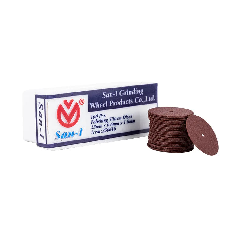 Dental Lab Polishing Discs, Resin Grinding and Separation Wheels in 22mm or 38mm Options, Boxed 40, 50 or 100-Piece Selections for Laboratory Work