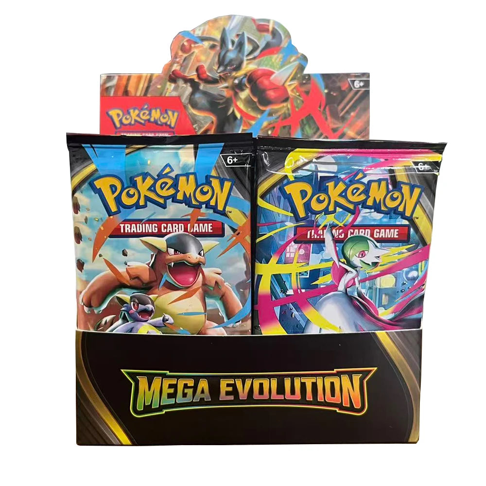 Pokemon Trading Card Assortment with English-Language Listing, Five-Bag, Ten-Bag and Box Options for Card Sorting, Collection Displays and Casual Hobby Use
