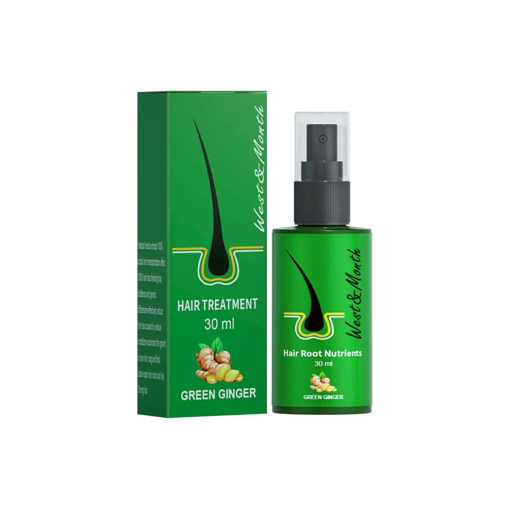 Scalp and Hair Care Spray with Liquid Serum Wording, Single Listed Product Option for Personal Grooming with Formula and Use Directions to Review Before Application
