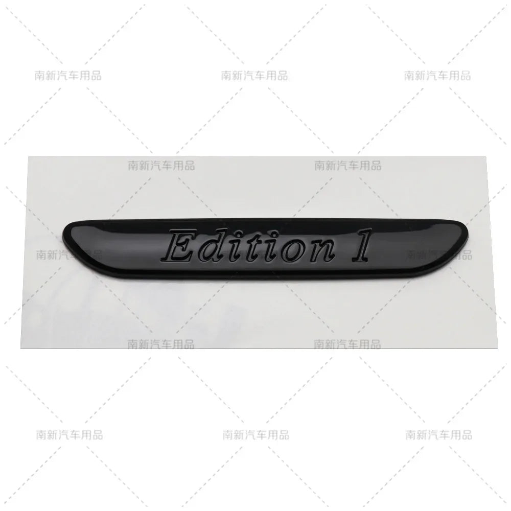 Zinc Alloy Car Badge Emblem with 3D Adhesive Styling for Body, Fender and Trunk, A-R Design Codes with Prime, Night, Grand, Exclusive and Sport Edition References