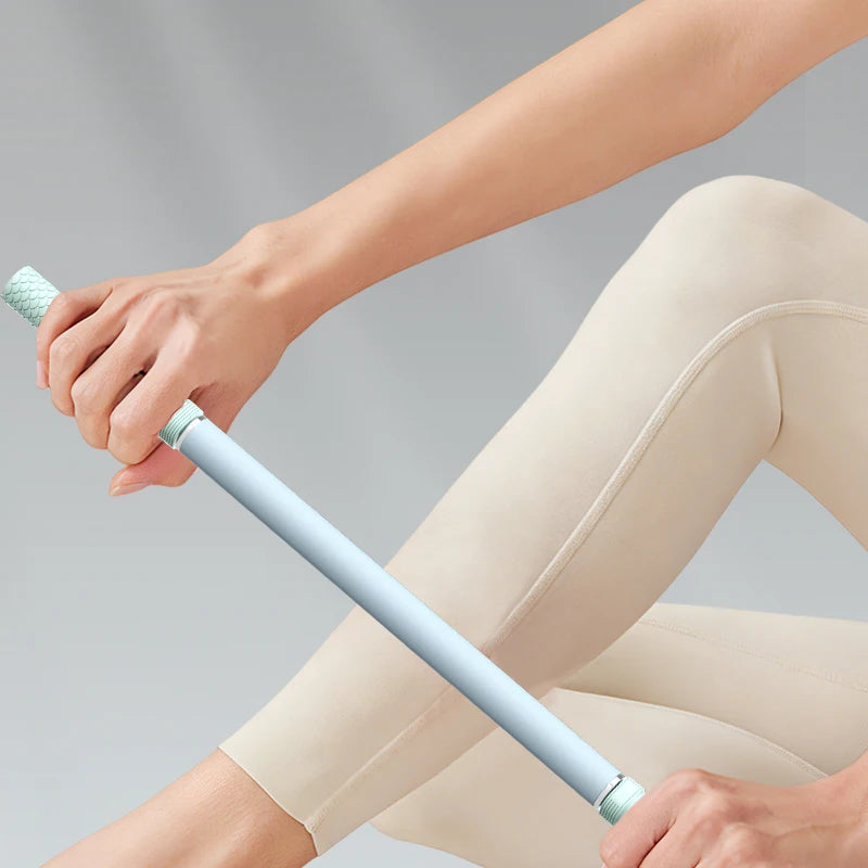 Massage Rod Roller Stick with Compact Design Reference for Adult Leg, Arm and Shoulder Massage Routines, Fifteen Color-Labeled Personal Care Options