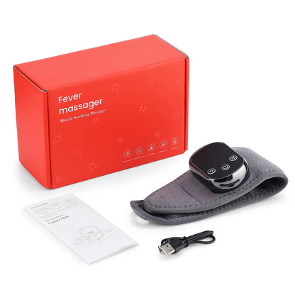 Heated Wrist Massager Wrap with Three or Five Heat Settings, Three Vibration Modes and Adjustable Strap, Type-C Rechargeable Models for Personal-Care Breaks
