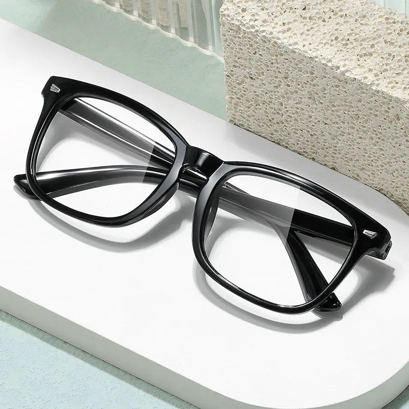 Computer Glasses Two-Piece WB Set for Men and Women, Fashion Eyewear with Listed Blue Light Filter Reference for Gaming Setups and Everyday Office Outfits