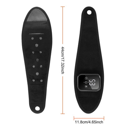 Heated Wrist Massager Wrap with Three or Five Heat Settings, Three Vibration Modes and Adjustable Strap, Type-C Rechargeable Models for Personal-Care Breaks