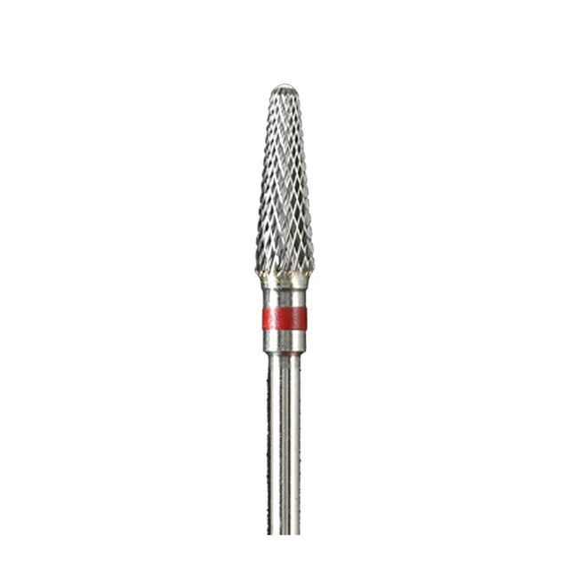 Carbide Nail Drill Bit with Five Grade Options, Single 2.35mm Shank Milling Accessory in XC, C, M, F or XF for Professional Electric Manicure and Pedicure Tools
