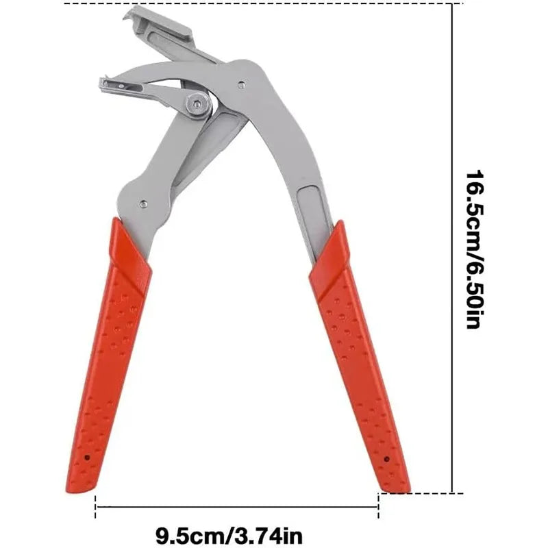 Interior Panel Clip Removal Pliers, Single-Piece Manual Fastener Tool for Compatible Car Door Panels and Dashboard Trim During Automotive Interior Repairs