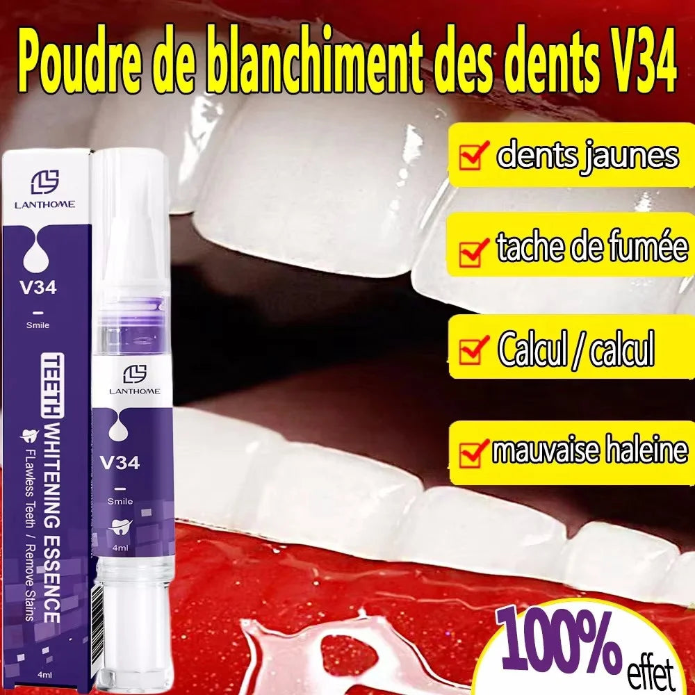 Teeth Whitening Pen with One, Three or Five-Piece Pack Options and Source Gel References for Label-Guided Adult Cosmetic Oral Care Selection