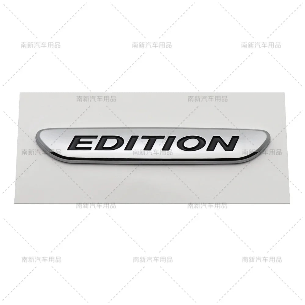 Zinc Alloy Car Badge Emblem with 3D Adhesive Styling for Body, Fender and Trunk, A-R Design Codes with Prime, Night, Grand, Exclusive and Sport Edition References