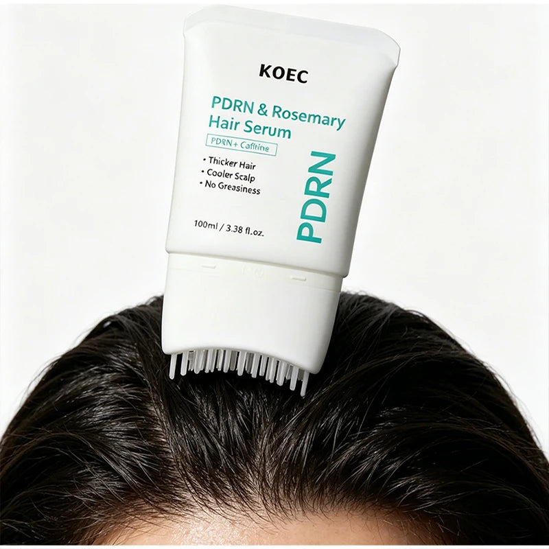 PDRN Reedle Shot Hair Serum, Listed 100ml Hair Care Essence with A, B, C and D Options for Daily Scalp Care and At-Home Grooming Routines