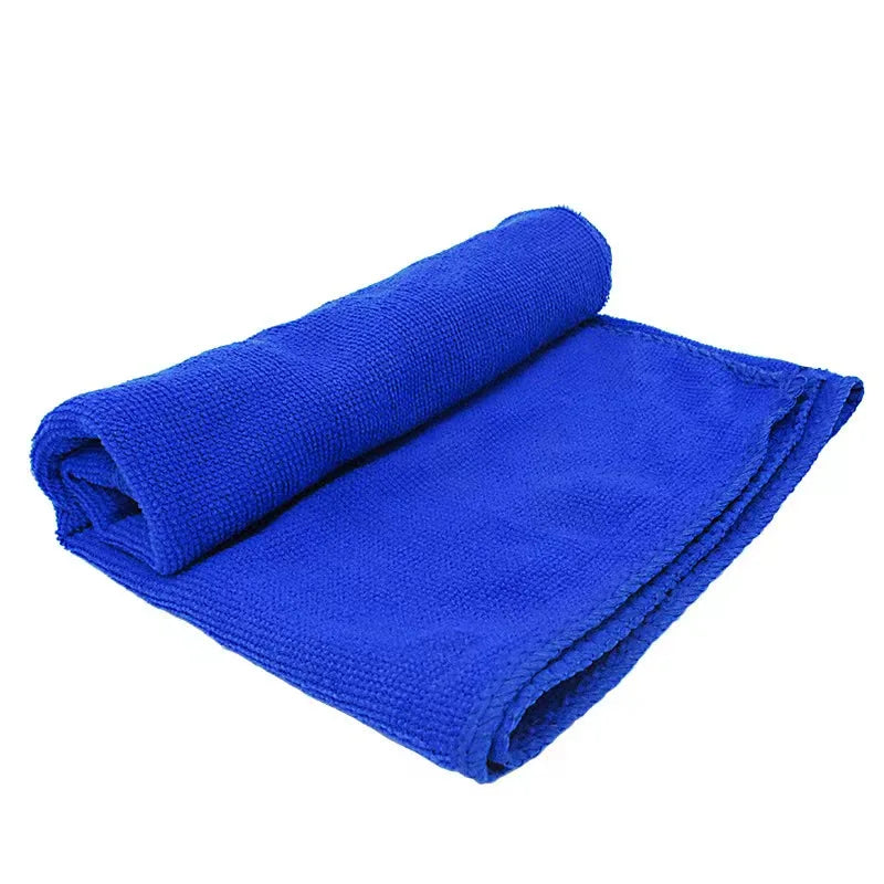 30 x 30 cm Microfiber Cleaning Cloths, Reusable Washable Towels in 1, 5, 10, 50 or 100-Piece Options for Compatible Car Windows and Household Surfaces