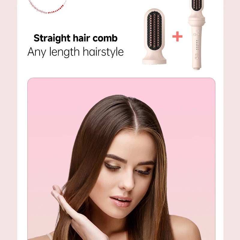 Automatic Curling Iron Set with Ceramic Rotating Styling and Multi-in-1 Bundle Options for At-Home Waves and Curls, US, EU, UK or AU Plug Choices