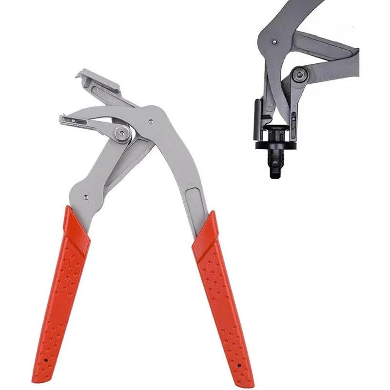 Interior Panel Clip Removal Pliers, Single-Piece Manual Fastener Tool for Compatible Car Door Panels and Dashboard Trim During Automotive Interior Repairs