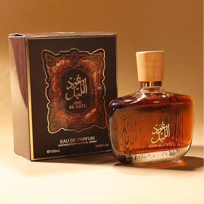 Unisex Arabian Perfume with Listed Sandalwood and Agarwood Scent Wording, A, B, C and D 100ml Options or Ebony 50ml Selection for Personal Fragrance and Gifts