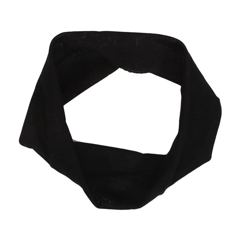 Elastic Sports Headbands for Women, Seven-Piece Stretchy Cloth Hairband Set in Black, Pink, Grey or Style Selections for Yoga, Running and Casual Hair Styling