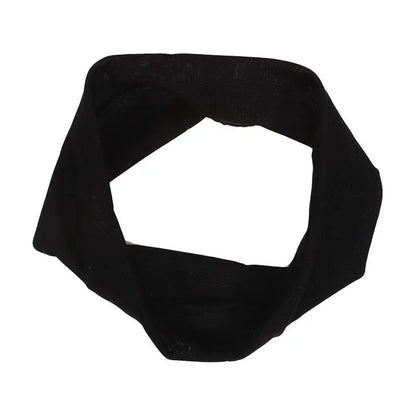 Elastic Sports Headbands for Women, Seven-Piece Stretchy Cloth Hairband Set in Black, Pink, Grey or Style Selections for Yoga, Running and Casual Hair Styling
