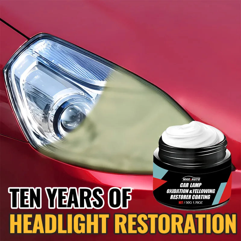 Headlight Polishing Paste for Compatible Car Lens Surface Care, 1PCS or 1PCS-100G Options for Exterior Yellowing and Oxidation Appearance Maintenance