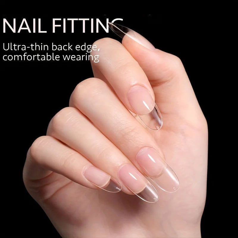 120-Piece Full Cover Nail Tips with Nine Selectable Style Labels, False Nail Extension Tips for Adult DIY Manicure Planning, Nail Art Practice and Custom Looks