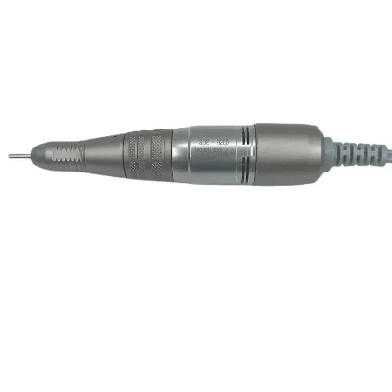 Manicure Micromotor Drill in BT Marathon Style Options with US or EU Plugs, Listed 65W Power, 35,000 RPM and H200 Handle References for Adult Nail Work