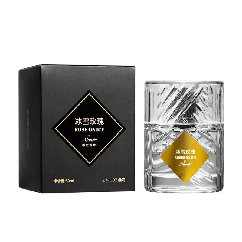 Unisex Eau de Parfum Spray, 50ml Fragrance with Angels Share, Apple Brandy, Roses On Ice and Ginger Blue Moon Options for Everyday Wear and Gifts