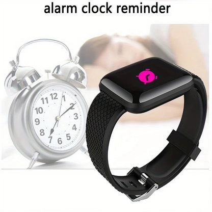 Y68 and 116Plus Fitness Smart Watch with Silicone Wristband, Circular Touch-Button Control and App Setup, Everyday Activity Tracking and Message Reminder References