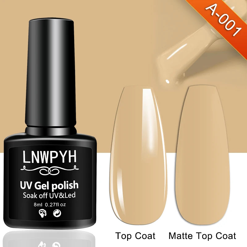 18-Color Gel Nail Polish Kit by LNWPYH with Three Extension Gel Colors, Base and Top Coats, UV LED Lamp and Nail Drill Reference for Adult Manicure Designs