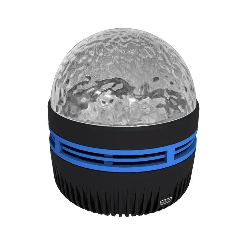 USB Galaxy Projector Light with Starry Sky, Aurora, Water Wave or Crystal Style Options, Decorative Bedroom and Party Lighting with Select Remote Versions