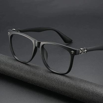 Square Eyeglass Frames for Women and Men with Vintage-Inspired Styling, Seven Coded Fashion Eyewear Options for Everyday Wardrobe and Outfit Coordination