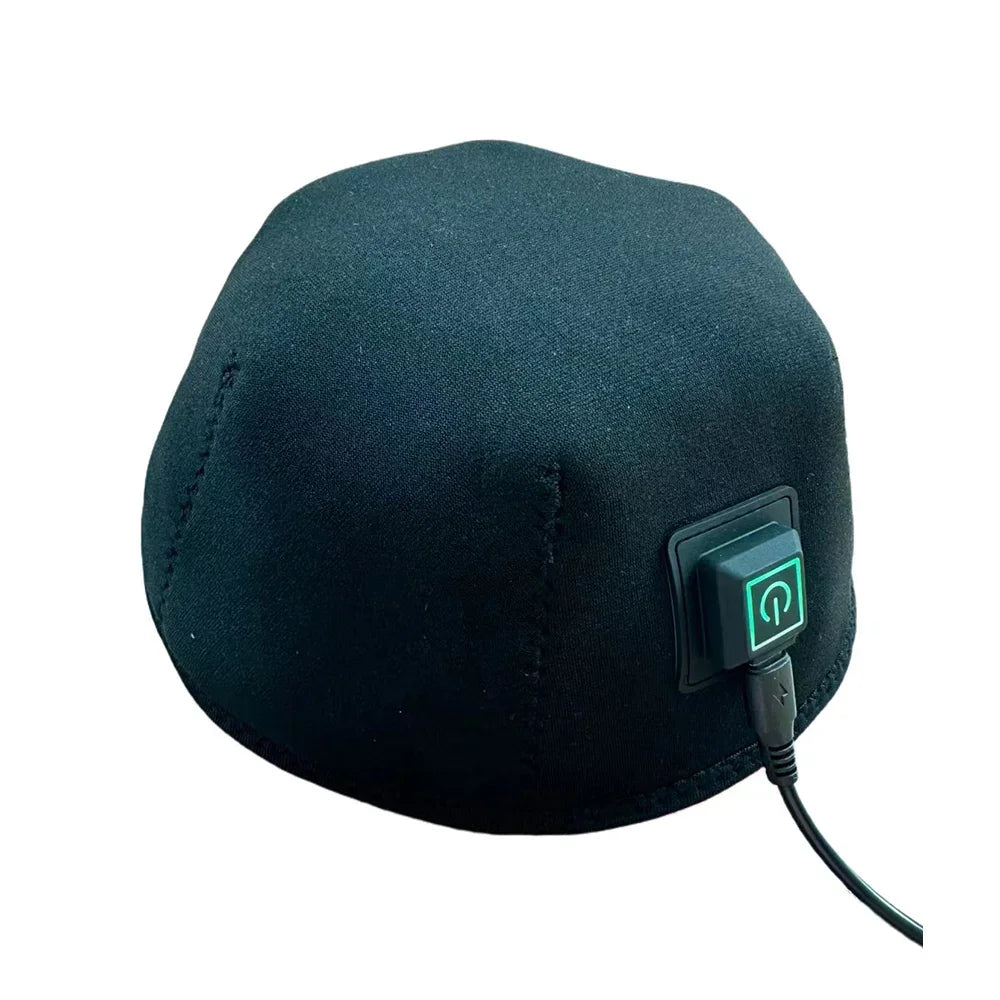 USB-Powered Red Light Scalp Cap with 96 Listed LEDs, 660nm and 850nm Wavelengths, Three Timer Settings and Separate Light Panel Option