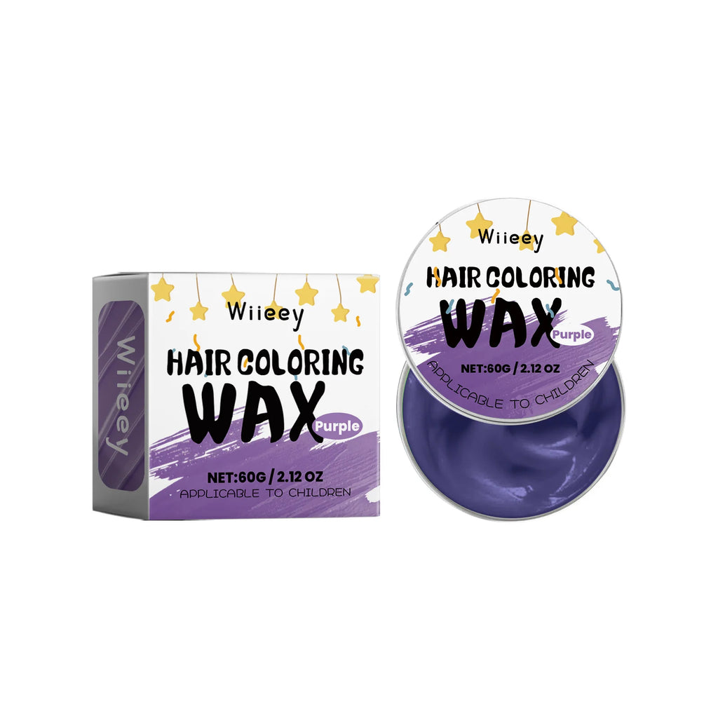 Temporary Hair Color Cream, 60g Boxed Styling Color in Eight Individual Shades for Creative Hairstyles, Costume Parties and At-Home Hair Makeup