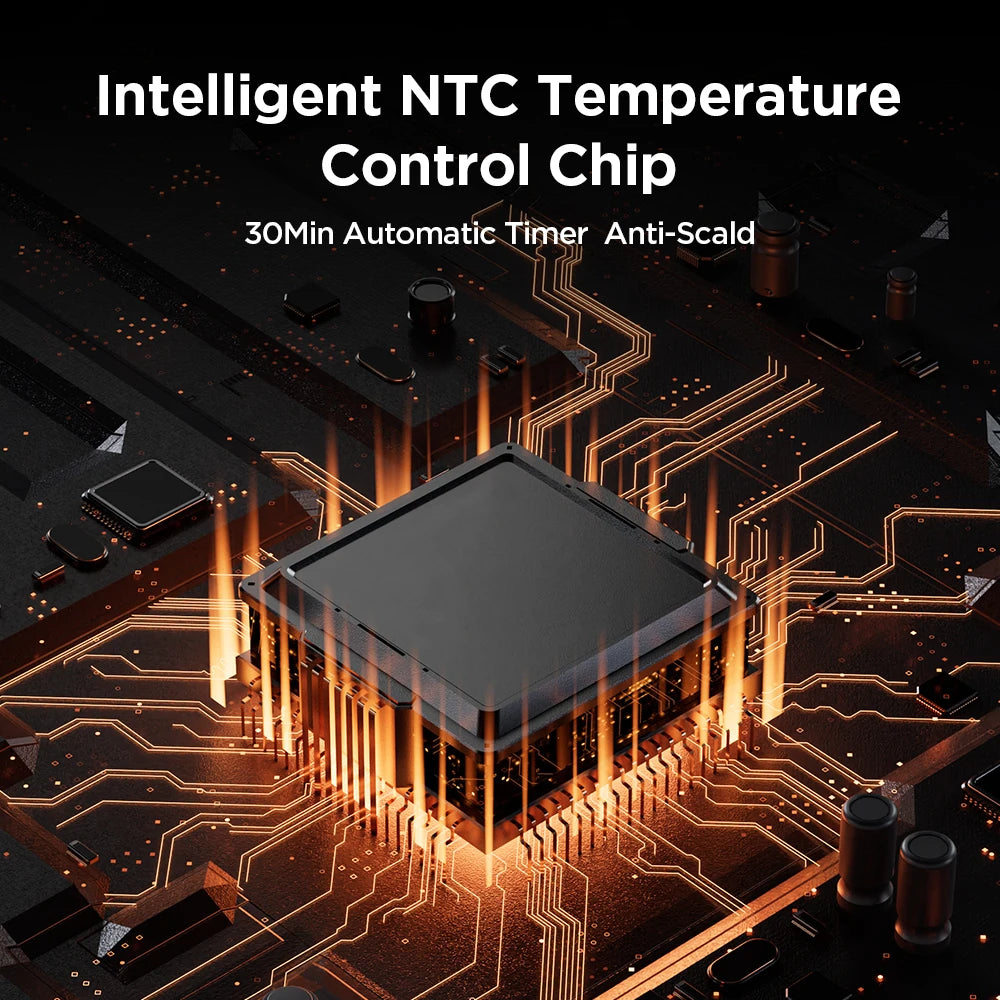 Cordless Heated Wrist or Ankle Massager with Five Heat Settings, Three Vibration Modes and 30-Minute Timer, Gray Type-C Rechargeable Single-Piece Wrap
