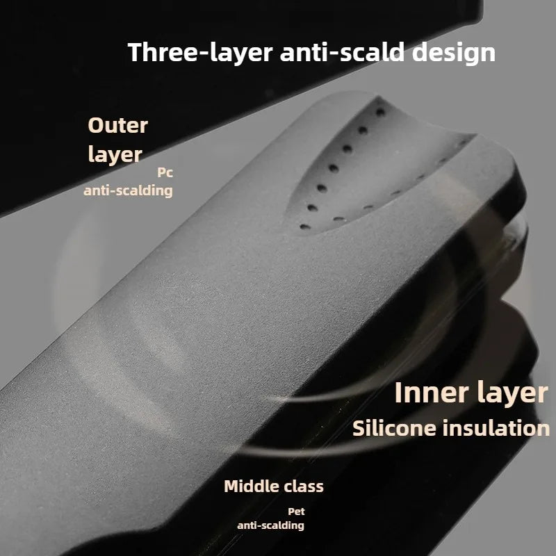 Ceramic Hair Styling Iron with Separate Straightener or Curling Iron Options and US or EU Plug Choices for Adult Hair Routines, Parties and Holiday Preparation