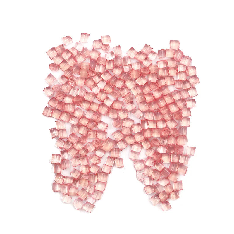 Denture Laboratory Material in Listed 100g B Pink Shade with Blood-Streak Simulation, Flexible Acrylic and Resin References for Professional Fabrication Review