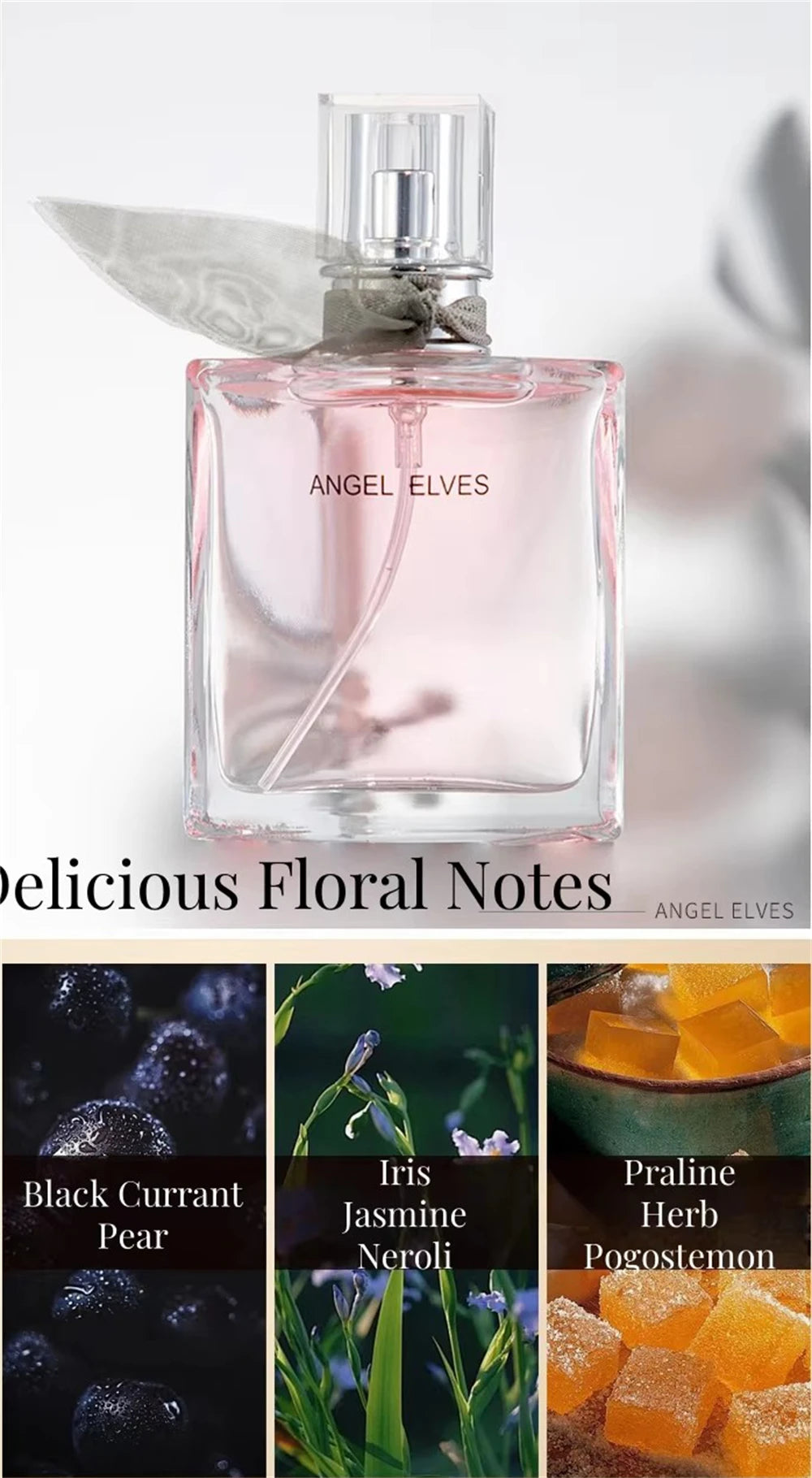 Perfume Gift Set for Women with Floral Fruity Scent References, Listed Four-Piece Gift Box and 120ml Option for Everyday Fragrance and Gift Planning