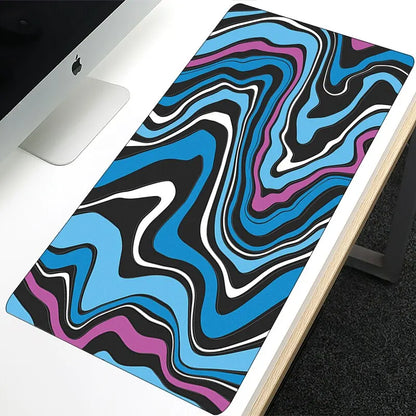 Strata Liquid Mouse Pad by Mairuige, Rubber Desk Mat in Five Sizes up to 900 x 400 mm for Gaming Stations, Computer Desks and Home Offices