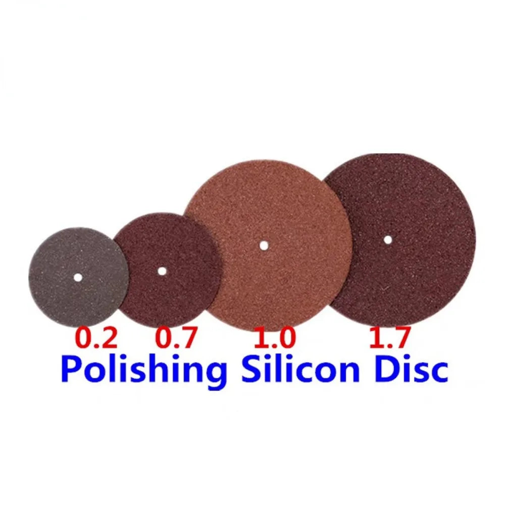 Dental Lab Polishing Discs, Resin Grinding and Separation Wheels in 22mm or 38mm Options, Boxed 40, 50 or 100-Piece Selections for Laboratory Work