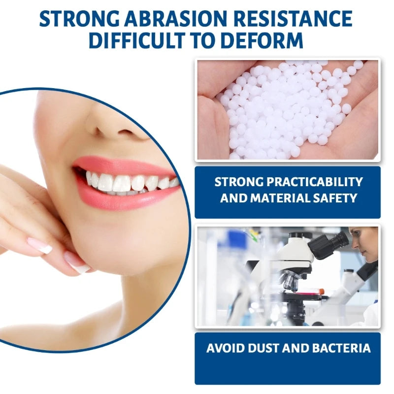 Resin Denture Solid Glue with 10ML, 20ML or 30ML Option Labels, Source-Described Temporary Dental Material Requiring Professional Suitability Review