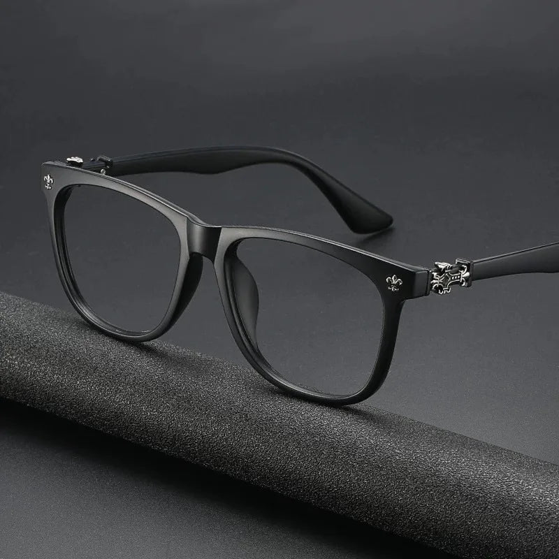 Square Eyeglass Frames for Women and Men with Vintage-Inspired Styling, Seven Coded Fashion Eyewear Options for Everyday Wardrobe and Outfit Coordination