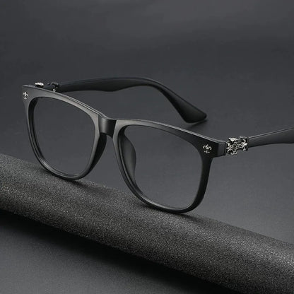 Square Eyeglass Frames for Women and Men with Vintage-Inspired Styling, Seven Coded Fashion Eyewear Options for Everyday Wardrobe and Outfit Coordination