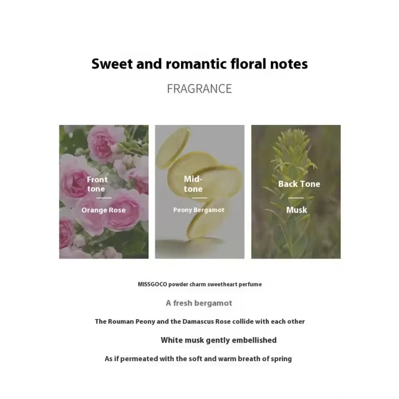 Floral Musk Jasmine Perfume Spray with Listed 50ml Size and Pink Sweetheart Option, Fruity Fragrance Reference for Womens Personal Scent Selection and Gifts