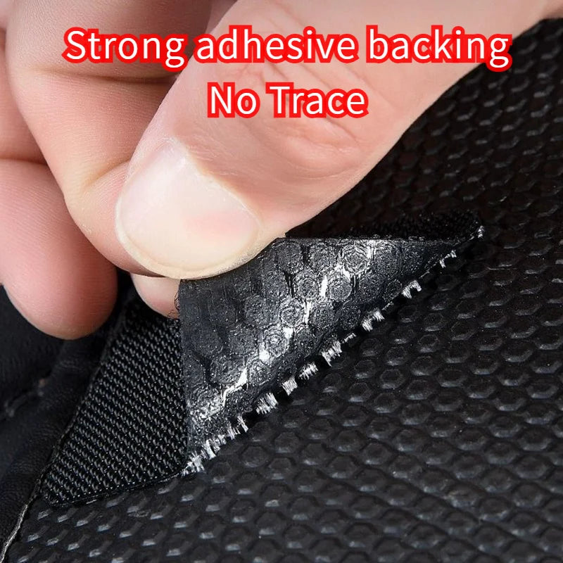 Car Mat Fixing Stickers, 20-Piece 10-Pair Double-Sided Adhesive Set with Listed 5 x 5 cm Size for Compatible Vehicle Mats and Household Surface Projects