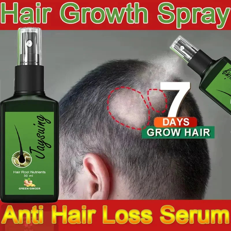 Hair Care Serum with Ginger Reference, Listed 30ml Scalp and Hair Grooming Product for Men and Women, At-Home Personal Care Routine