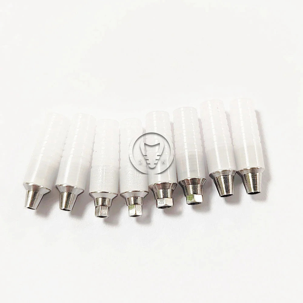 Dental Implant Impression Coping and Lab Analog Options for Osstem, Single-Piece Open and Closed Tray Transfers with Regular and Mini Model Selections