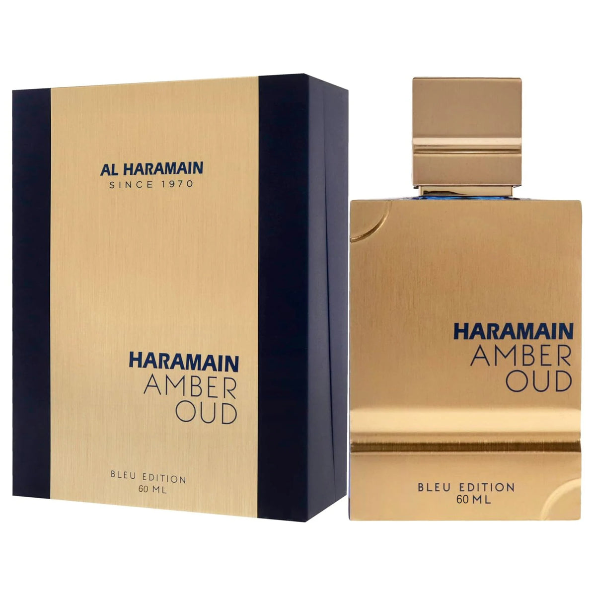 Amber Oud Blue Edition Eau de Parfum 60ml by Al Haramain, Unisex Arabian Perfume Spray for Women and Men, Personal Fragrance for Daily Wear and Gifts