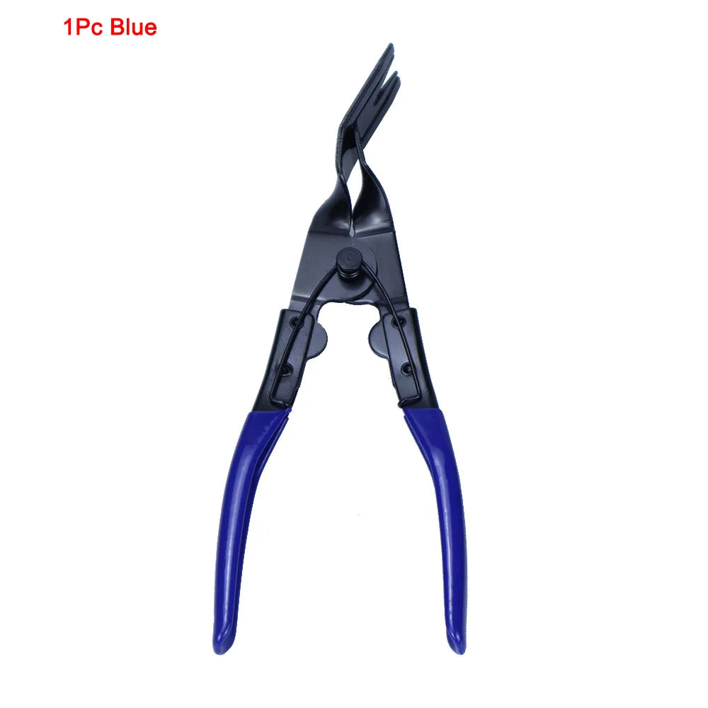 Car Trim Removal Tools with Red or Blue 5, 11 and 12-Piece Kit Options plus Separate Pliers, Manual Accessories for Door Panels, Clips and Dashboard Trim
