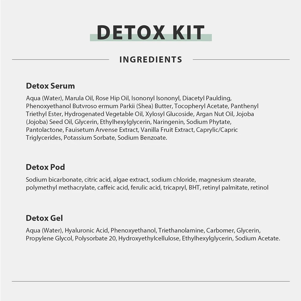 Glam Facial Pod and Capsule Gel Options for Compatible Aqua Bubble Devices, Seven Numbered Type Selections and a Separate Facial CO2 Machine Option